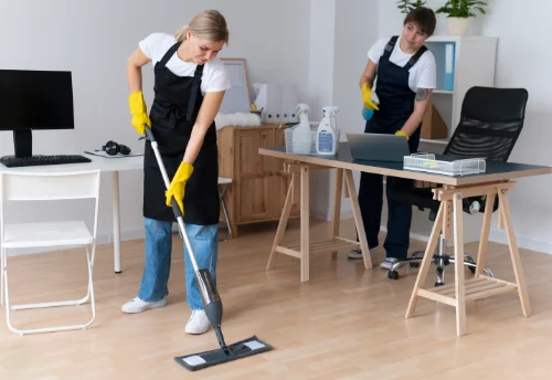 Nettoyage de bureau professionnel au Mas-d'Artige